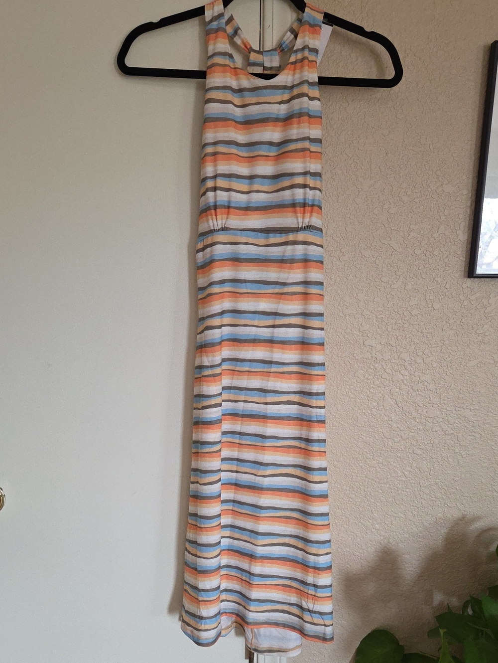 Prana Jewel Lake Striped Midi Dress